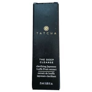 Tatcha The Deep Cleanse Cleanser Travel Size .25 ml/0.85 fl oz NEW in Box